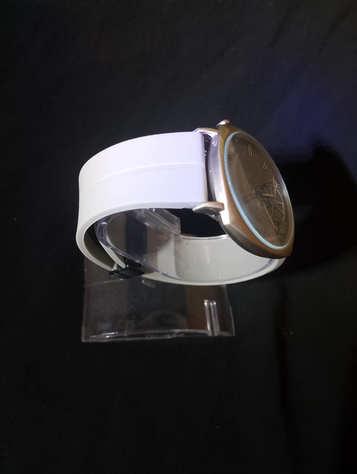 Ralex watch with silicone strap