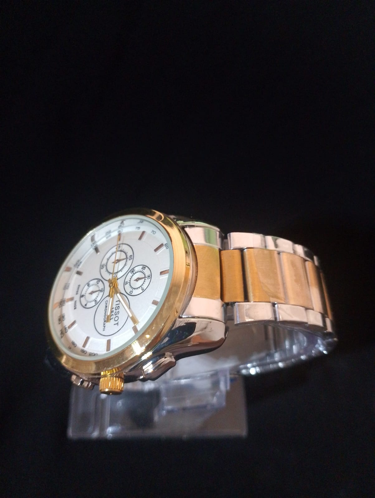 New Tissot Watch for Men – Stainless Steel Chain, Stone Dial, Premium Quality